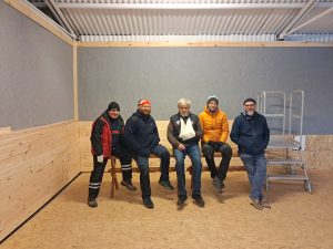 Prace modernizacyjne części socjalnej klubu